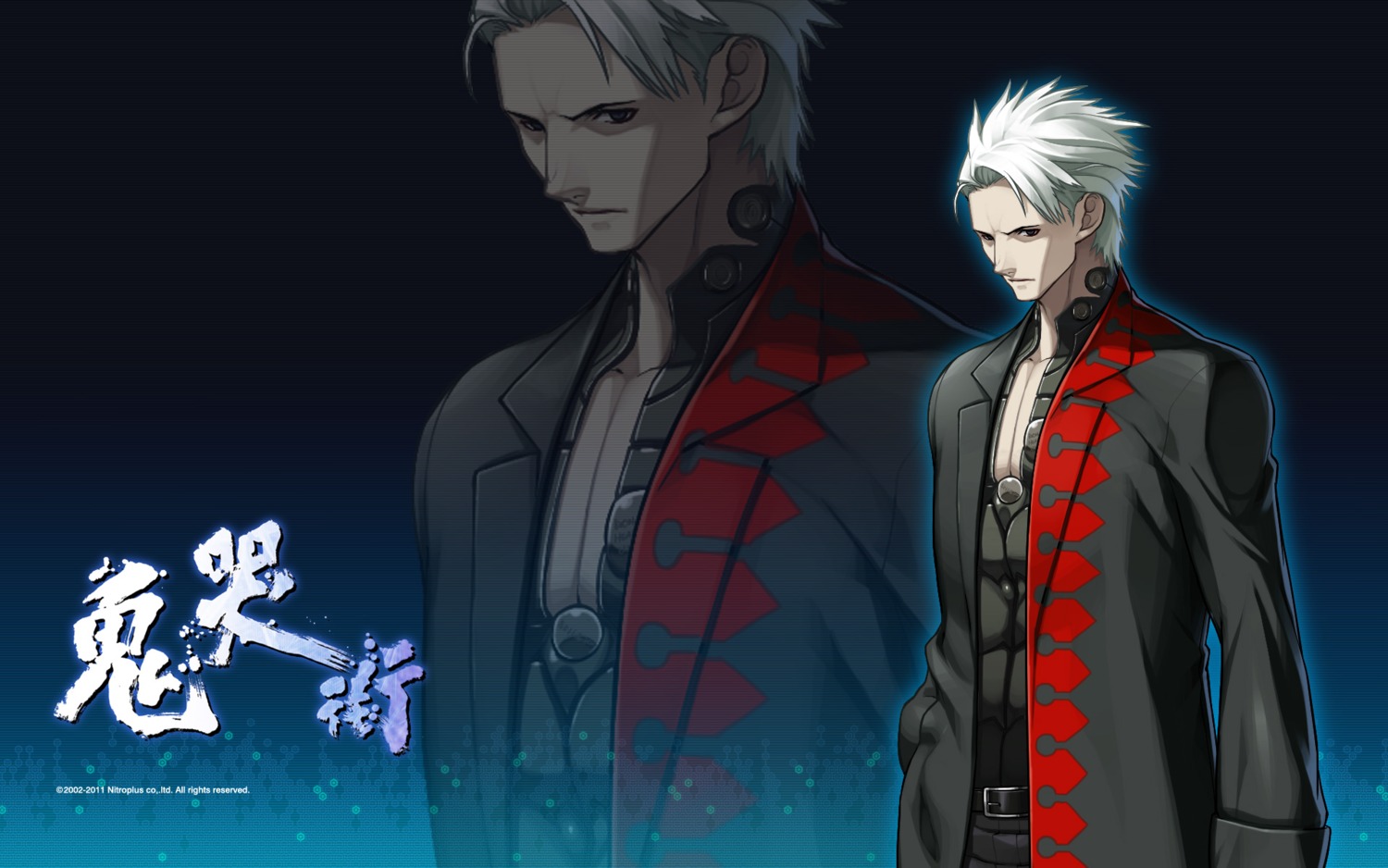 chuuou_higashiguchi, kikokugai, liu_haojun, male, nitroplus, wallpaper