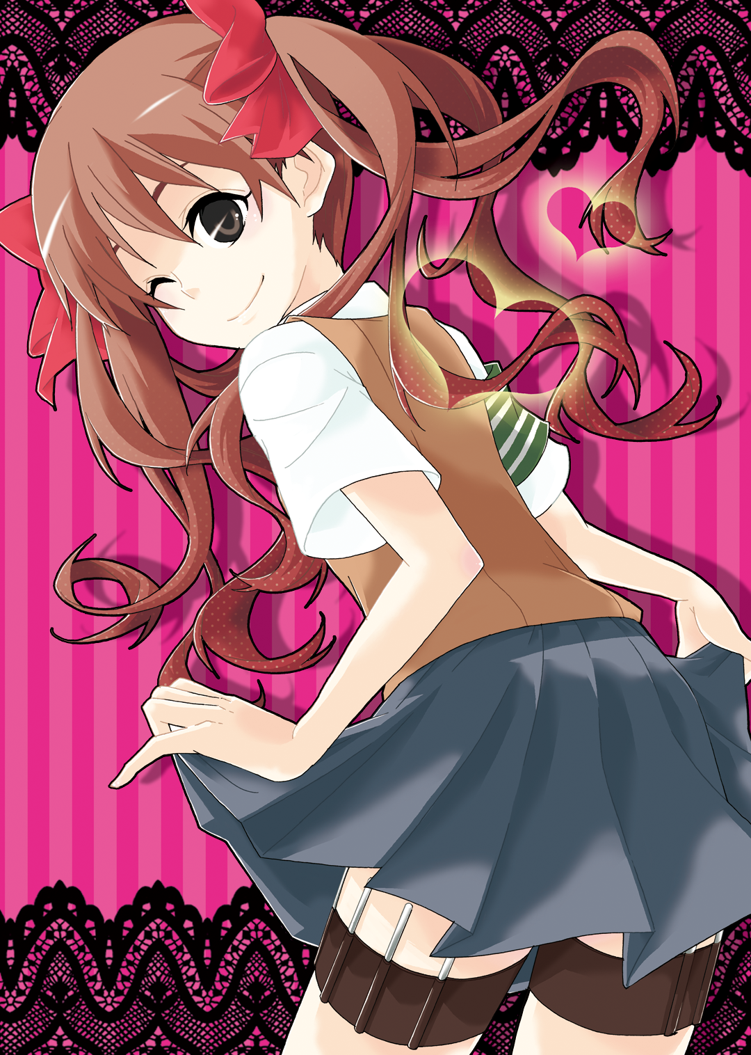 koda_satoshi, seifuku, shirai_kuroko, toaru_kagaku_no_railgun, toaru_majutsu_no_index
