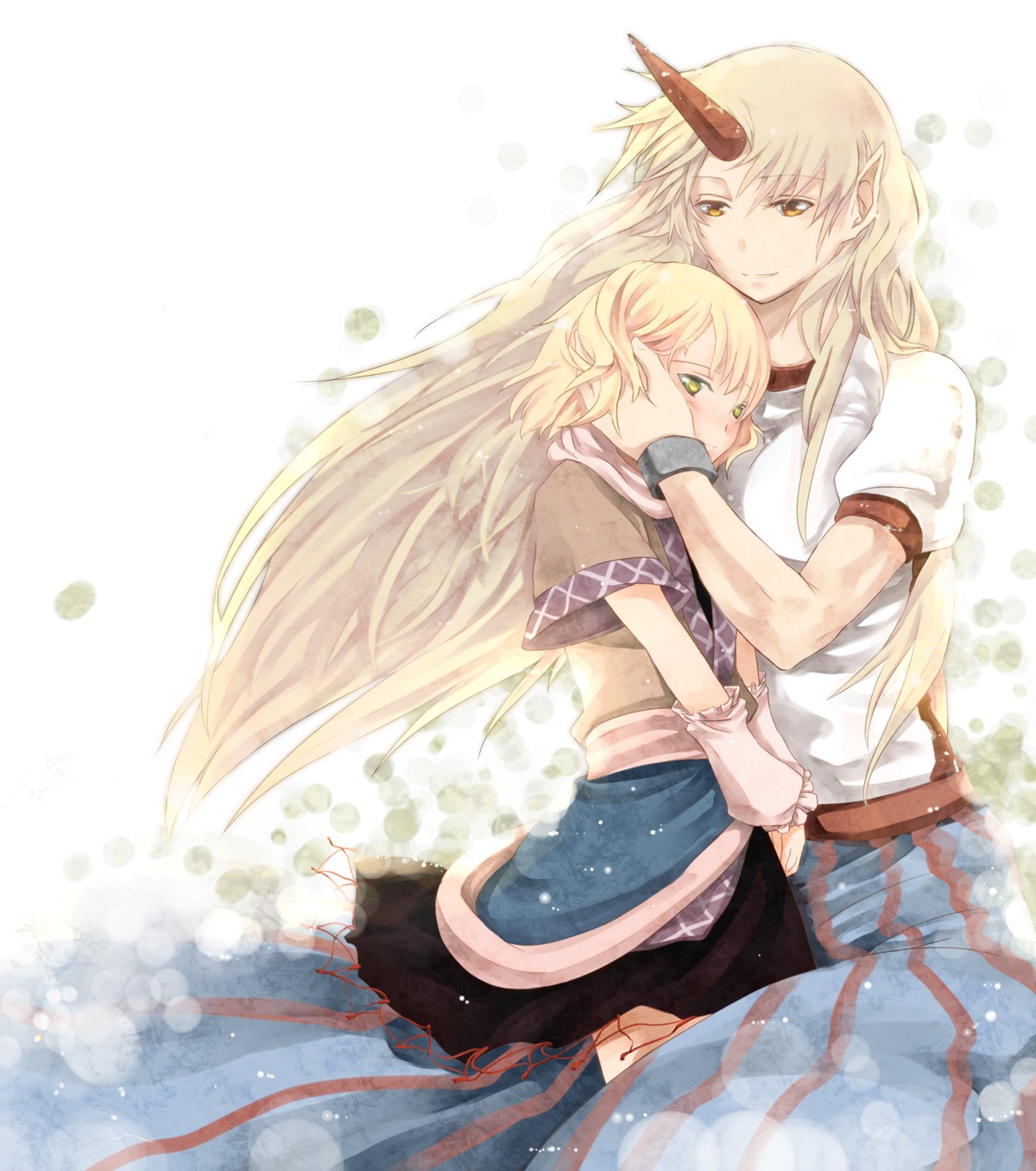 atoki, hoshiguma_yuugi, mizuhashi_parsee, pointy_ears, touhou