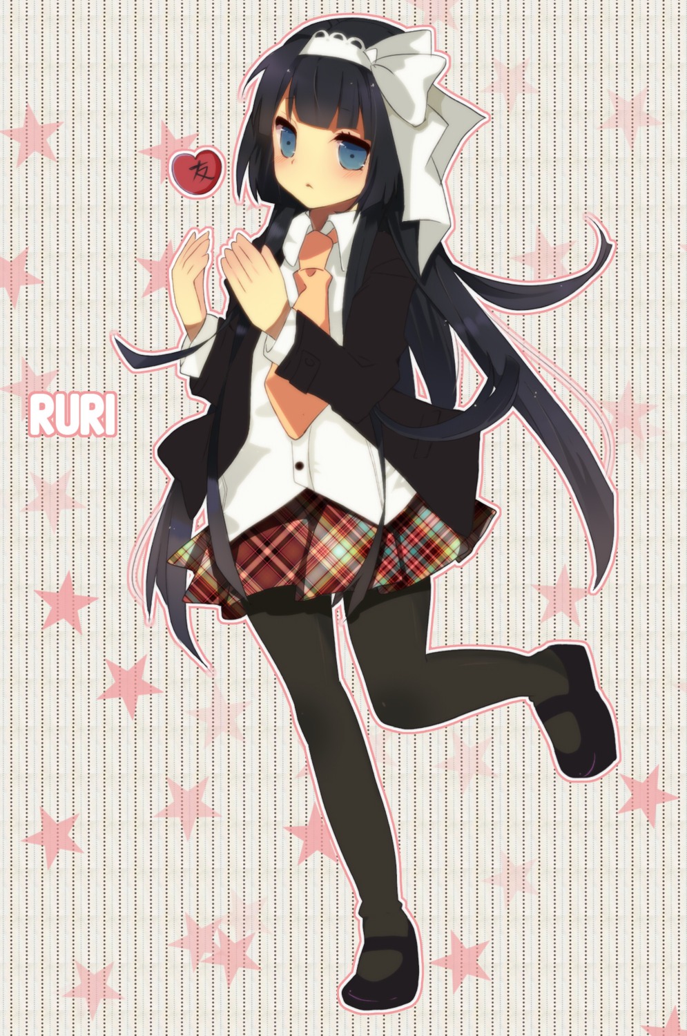 marlin_suzuki, pantyhose, seifuku