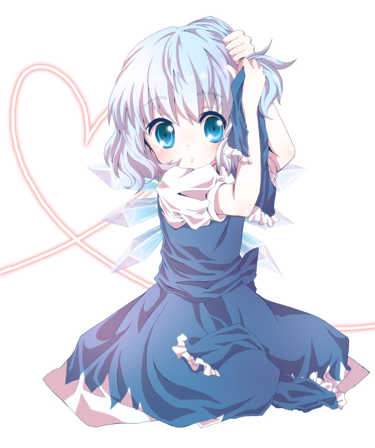 cirno, kuromame_(8gou), touhou