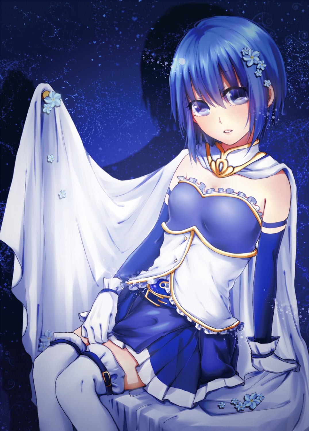 mahou_shoujo_madoka_magica, miki_sayaka, ohagi, thighhighs