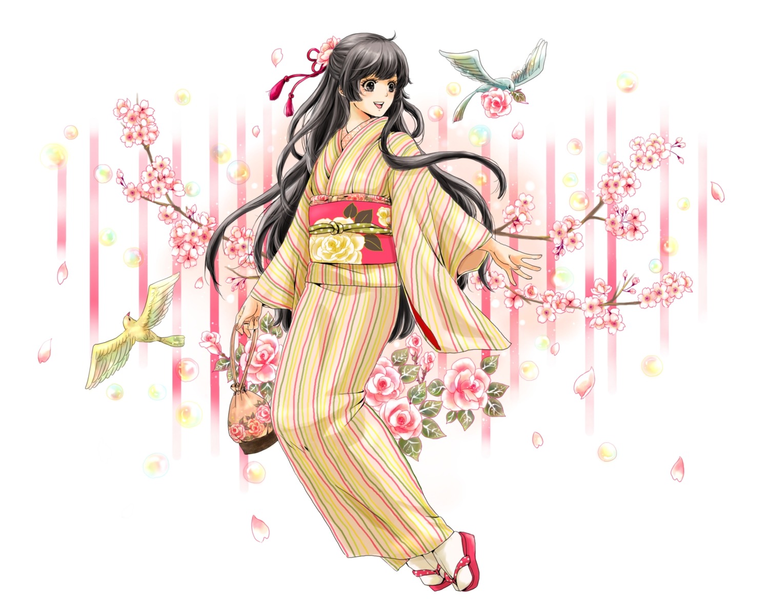 kimono, yukiyanagi