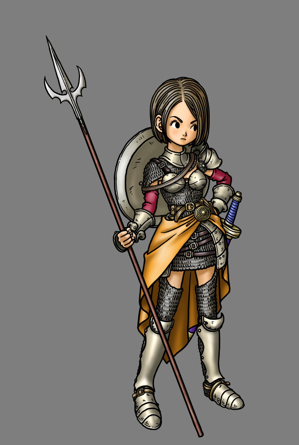 armor, dragon_quest_ix, thighhighs, toriyama_akira, transparent_png