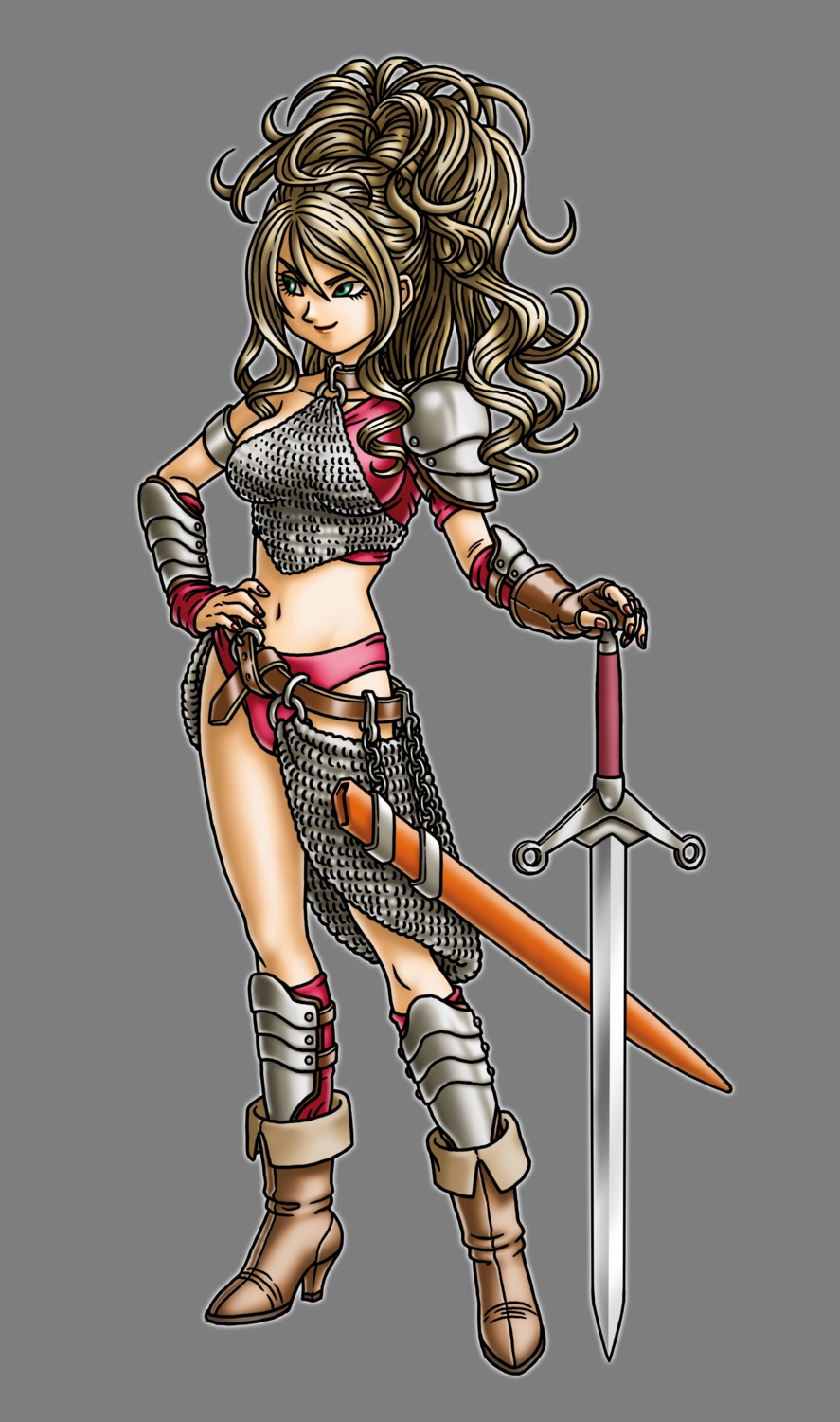 armor, dragon_quest_ix, sword, toriyama_akira, transparent_png