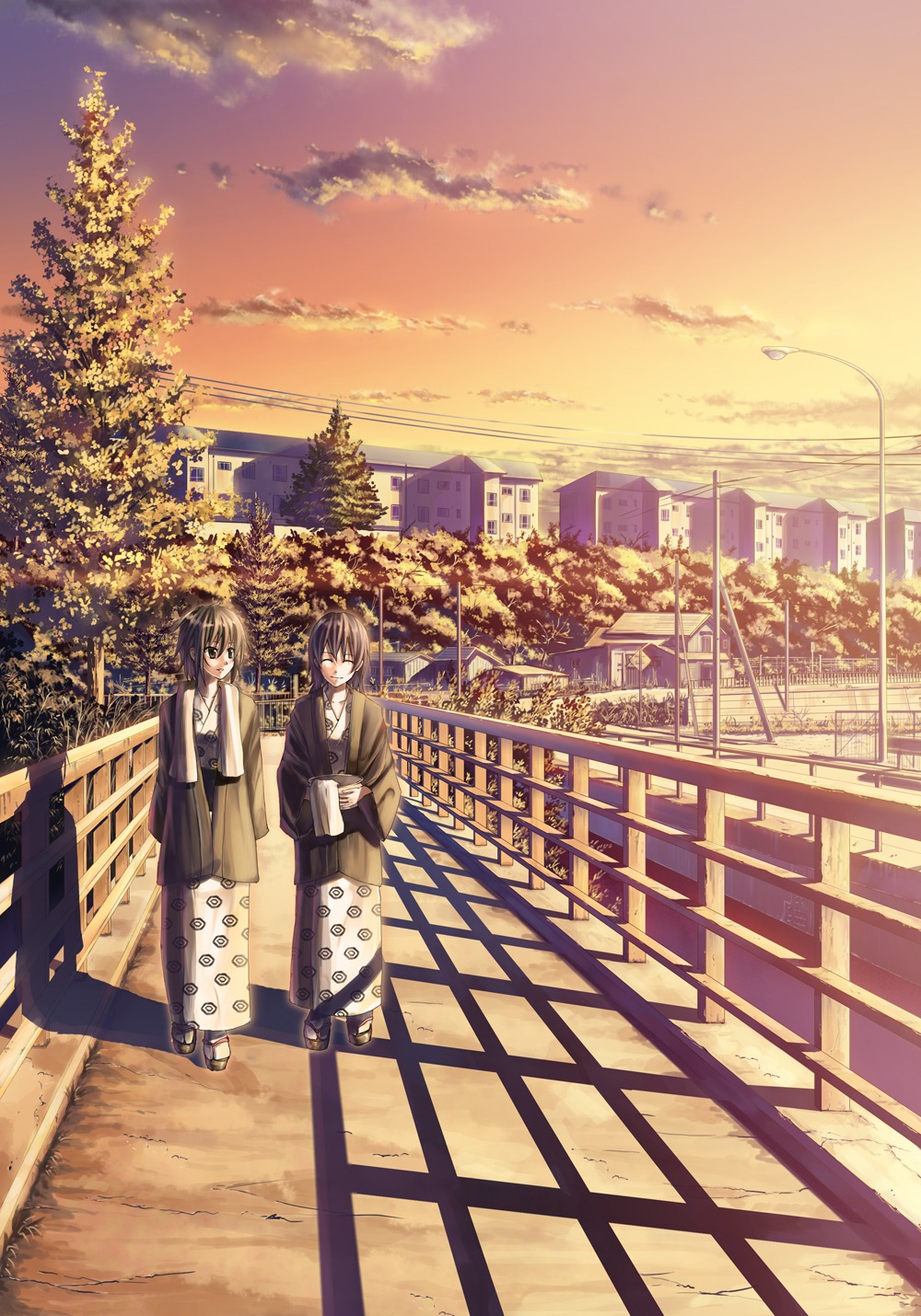 bokuden, japanese_clothes, landscape