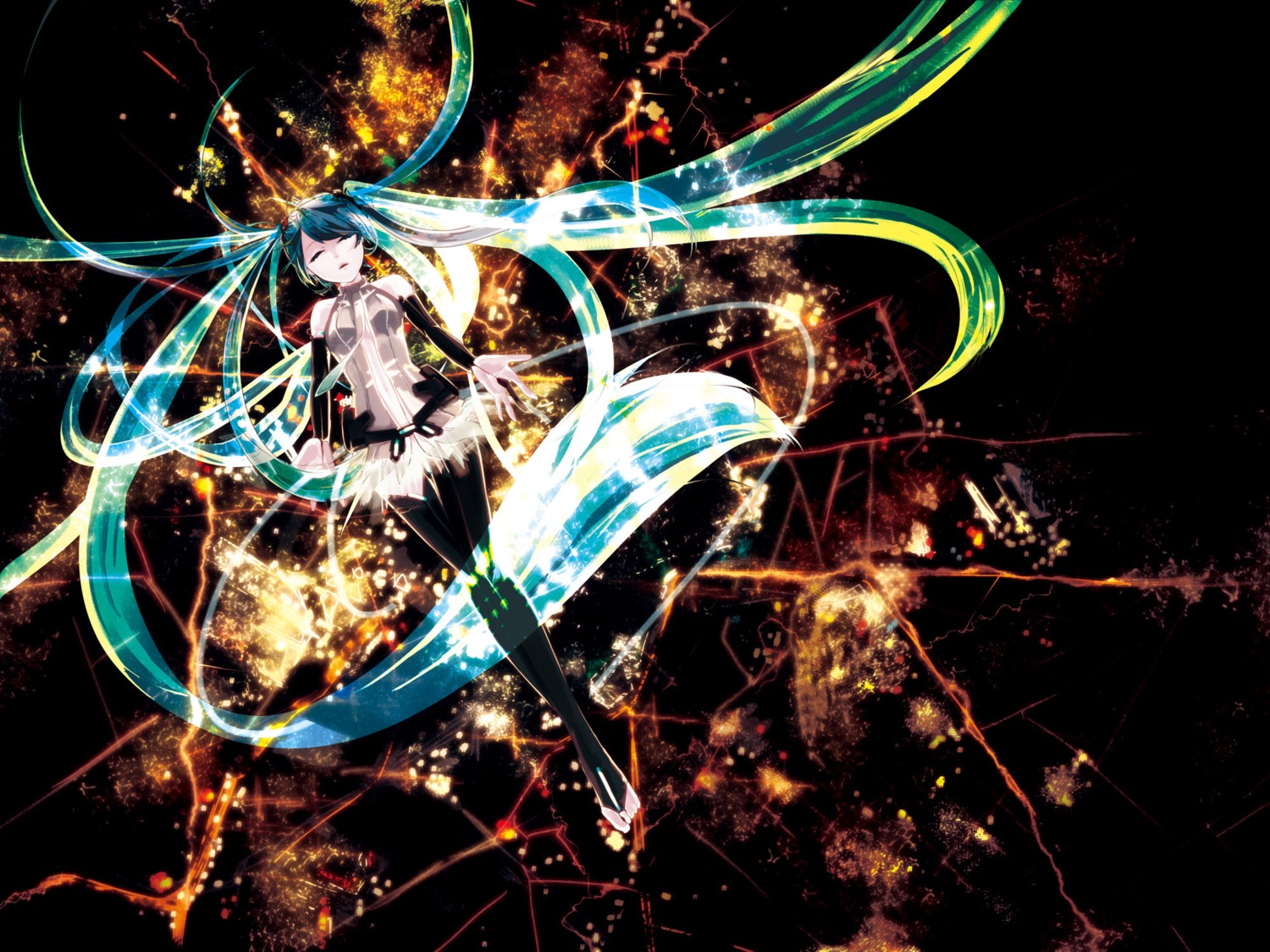 hatsune_miku, memai, miku_append, vocaloid