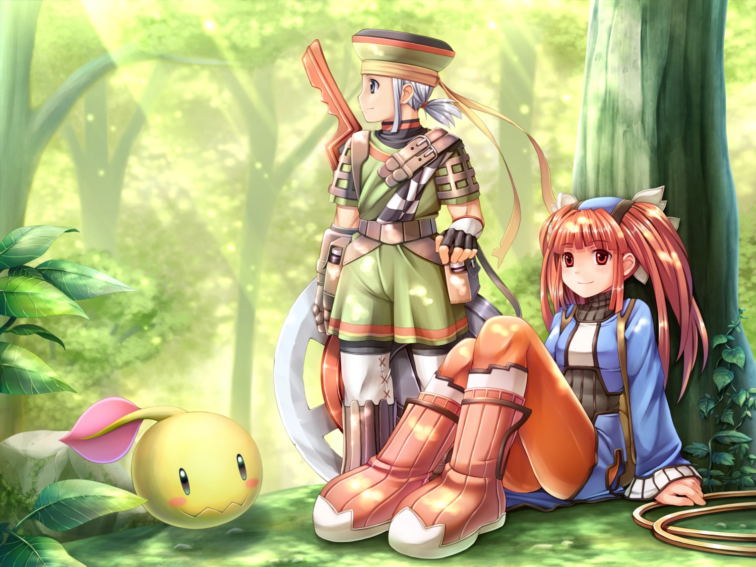 mint, namaru_(summer_dandy), pollywog_(threads_of_fate), rue_(threads_of_fate), threads_of_fate