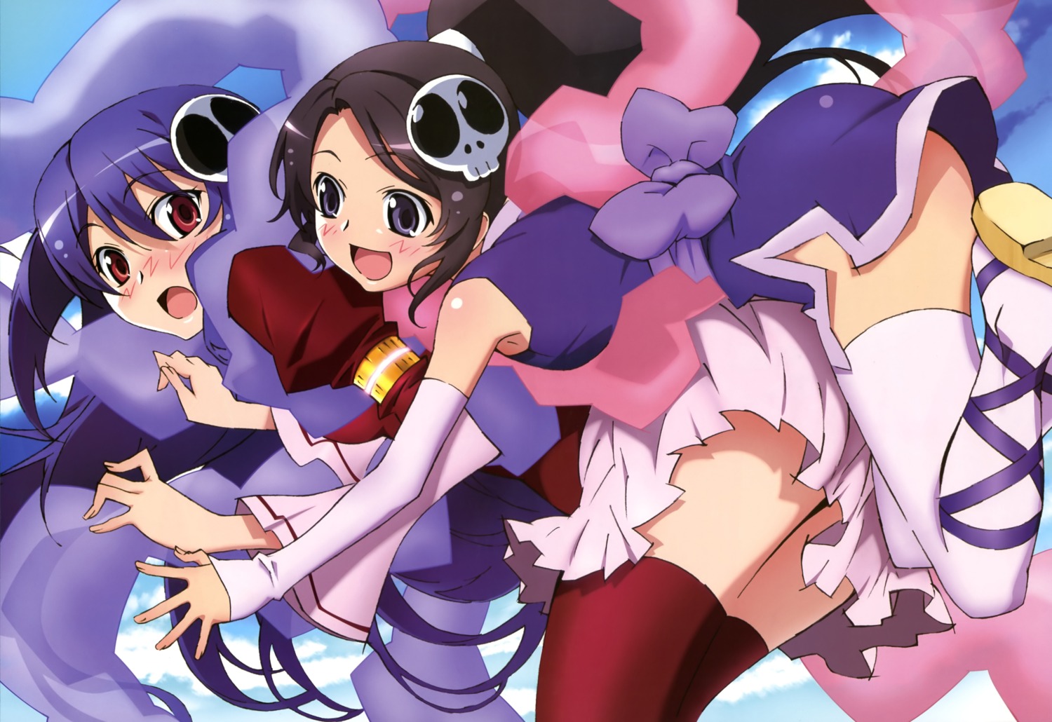 elsea_de_lute_irma, haqua_du_lot_herminium, kami_nomi_zo_shiru_sekai, kawamura_toshie, suwa_masahiro, thighhighs