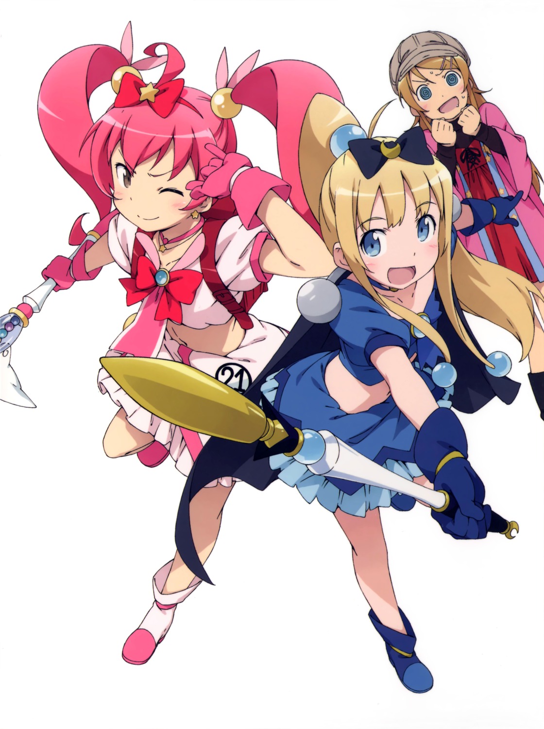 bridget_evans, cosplay, disc_cover, kanzaki_hiro, kousaka_kirino, kurusu_kanako, ore_no_imouto_ga_konnani_kawaii_wake_ga_nai