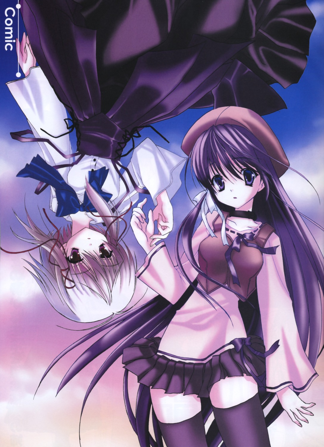 abeno_chaco, morimiya_aono, shihou_matsuri, sola