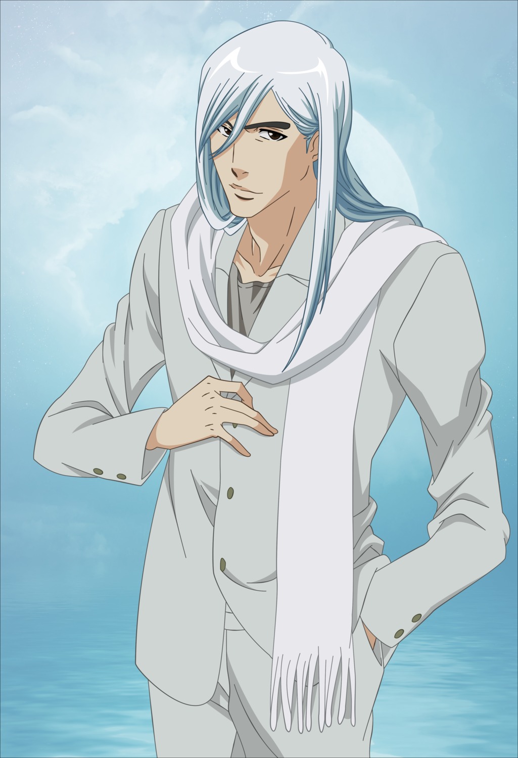 bleach, male, ukitake_juushirou