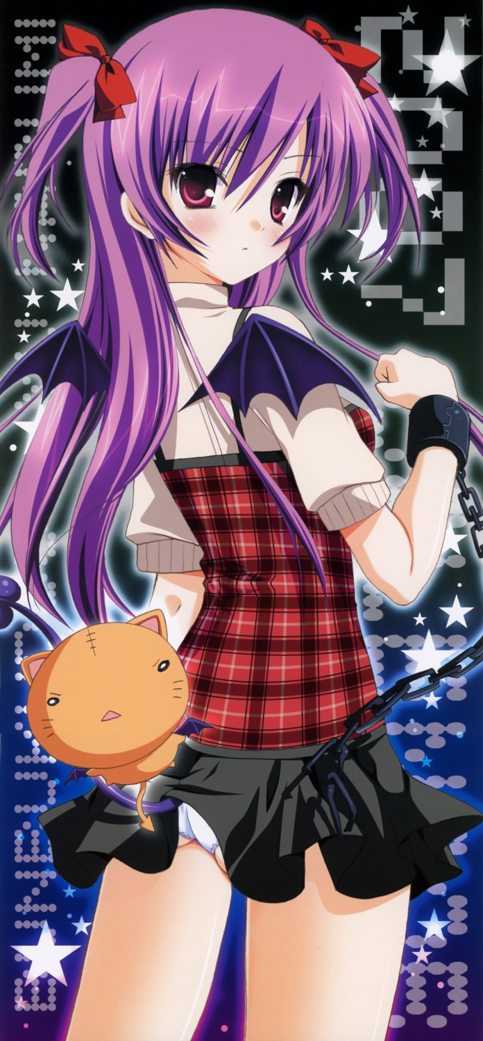 bunbukudou, narumi_yuu, pantsu, stick_poster, wings