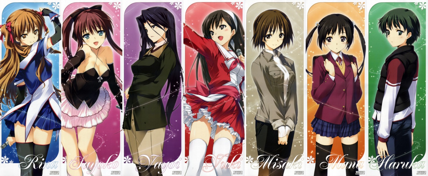 cleavage, kawashima_haruka, kawata_hisashi, kisaragi_sayoko, mizuki_mana, morikawa_yuki, ogata_rina, sawakura_misaki