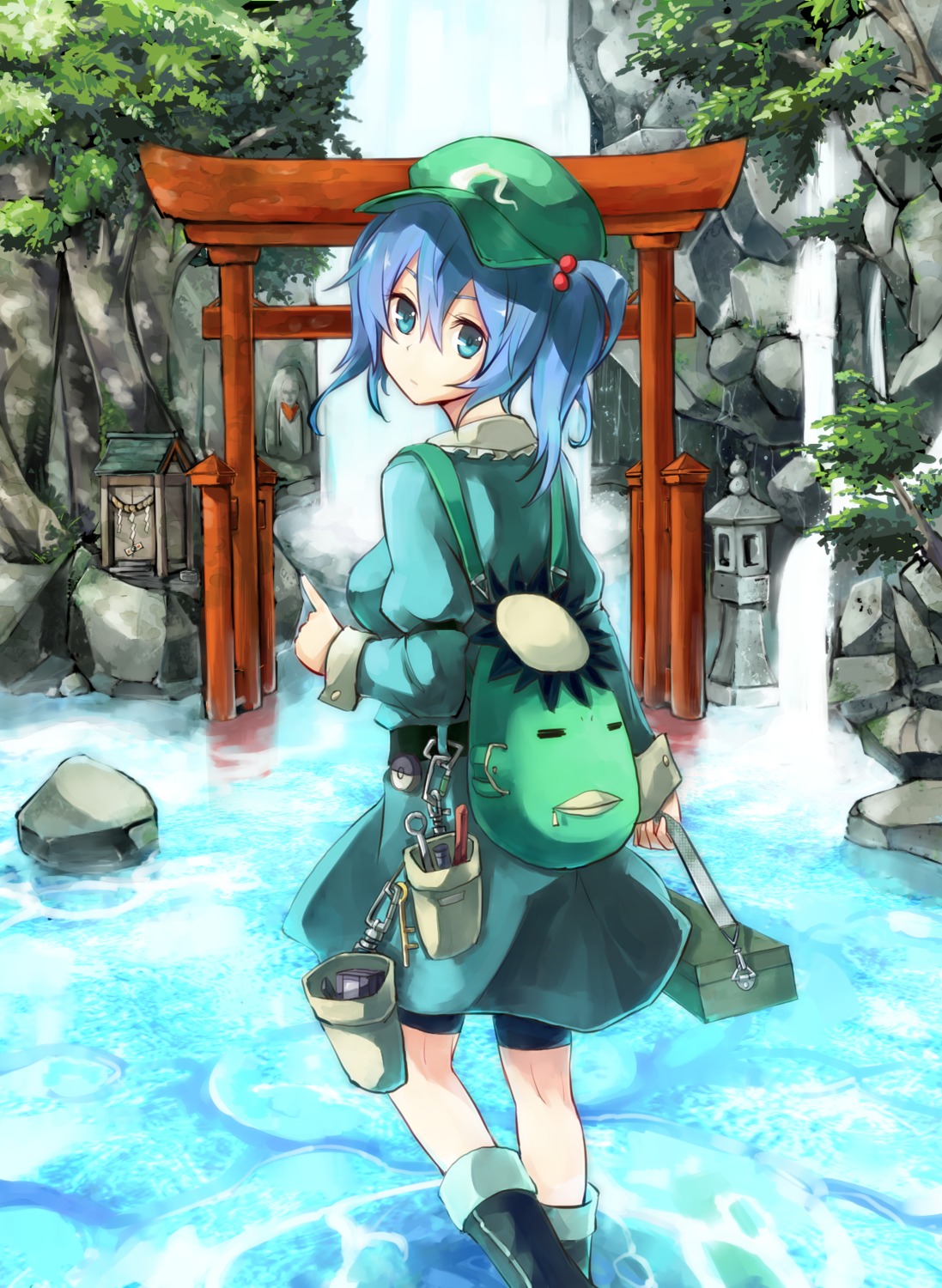 kawashiro_nitori, shirofox, touhou