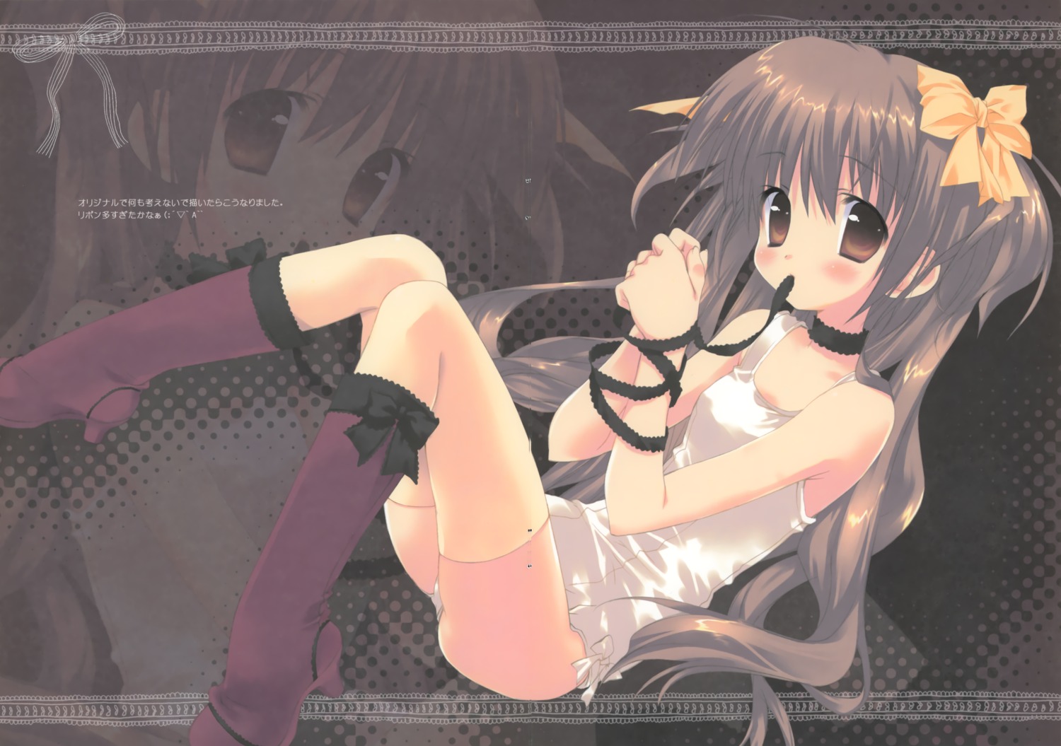 fixme, gap, korupon_tantei_dan!, morinaga_korune, swimsuits, thighhighs