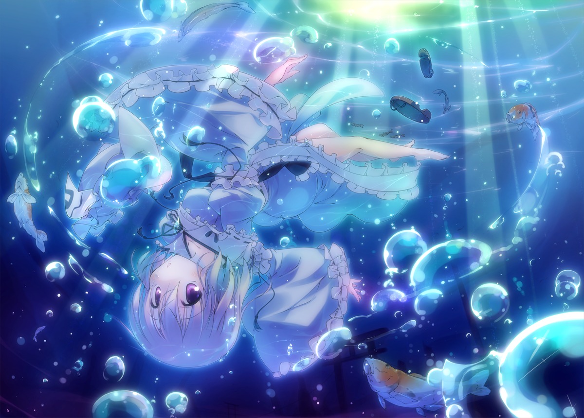 saigyouji_yuyuko, t-ray, touhou