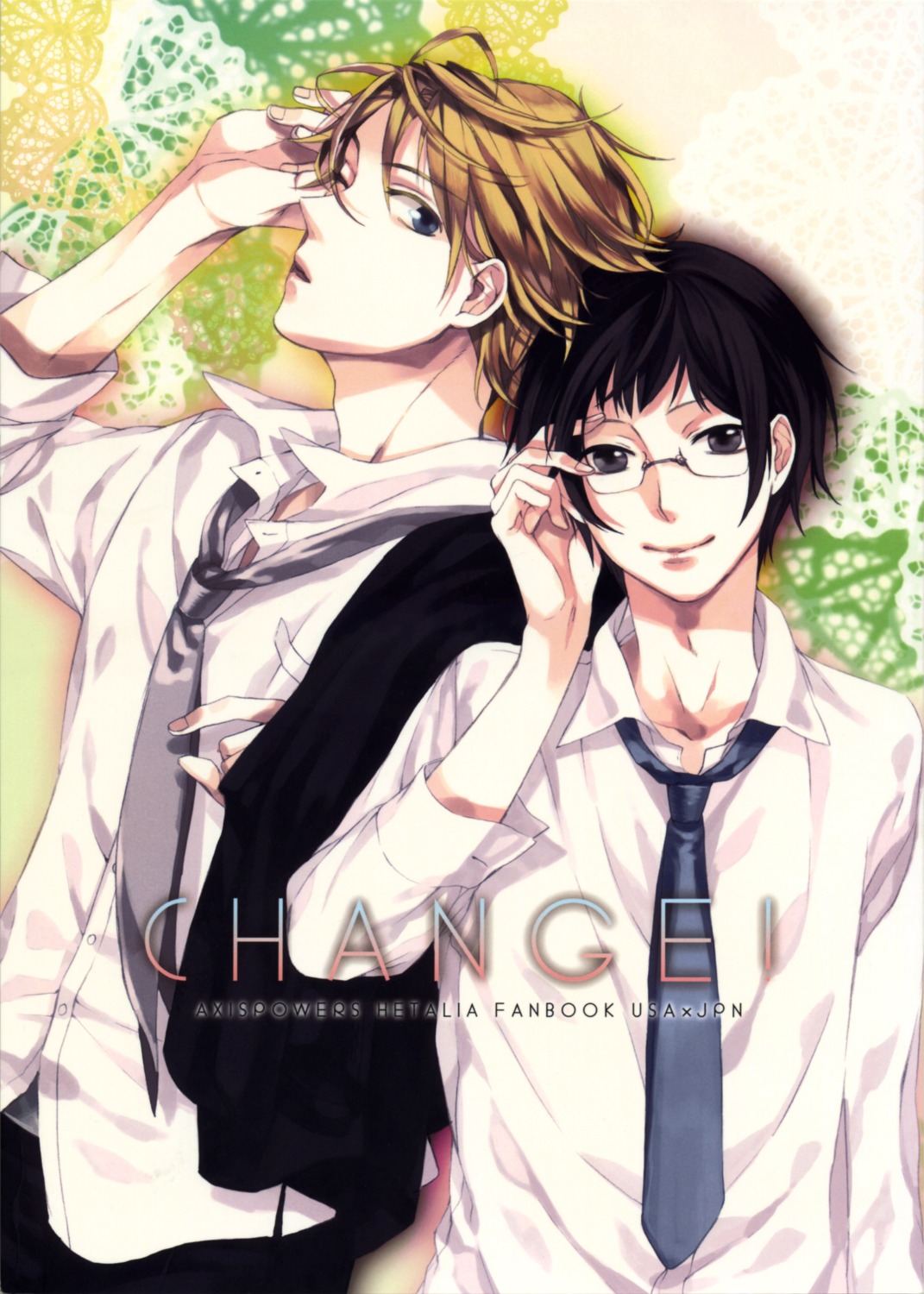 america, hetalia_axis_powers, japan, male, megane, riko_(toca), toca