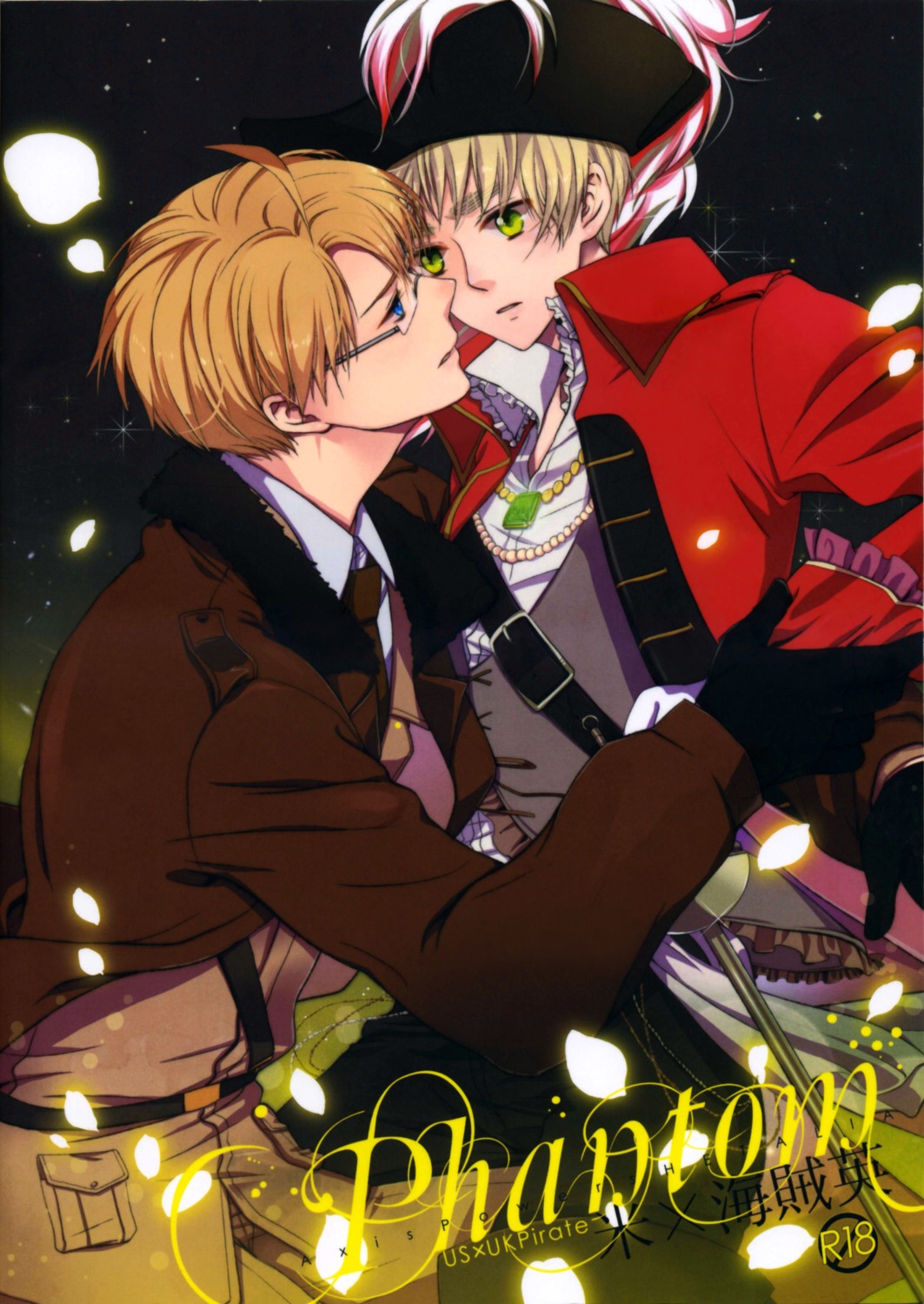 america, hetalia_axis_powers, male, megane, shikago, sword, united_kingdom, yaoi