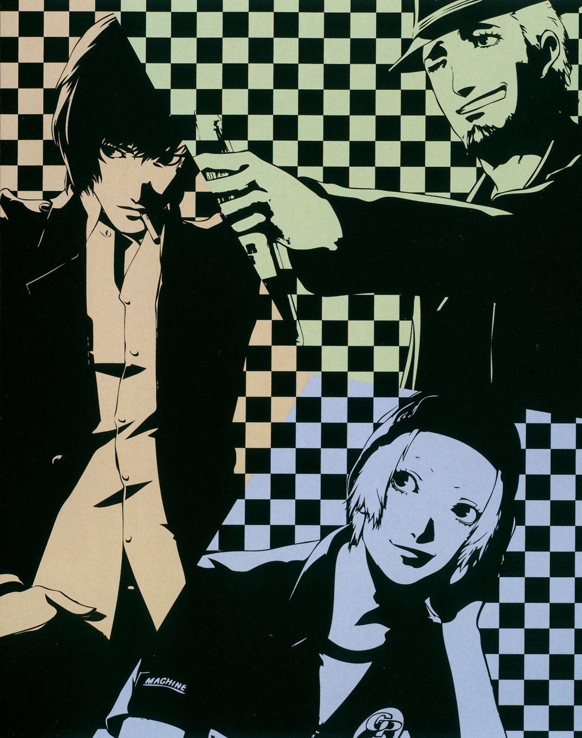 catherine_(game), jonathan_ariga, male, monochrome, orlando_haddick, soejima_shigenori, tobias_nebbins