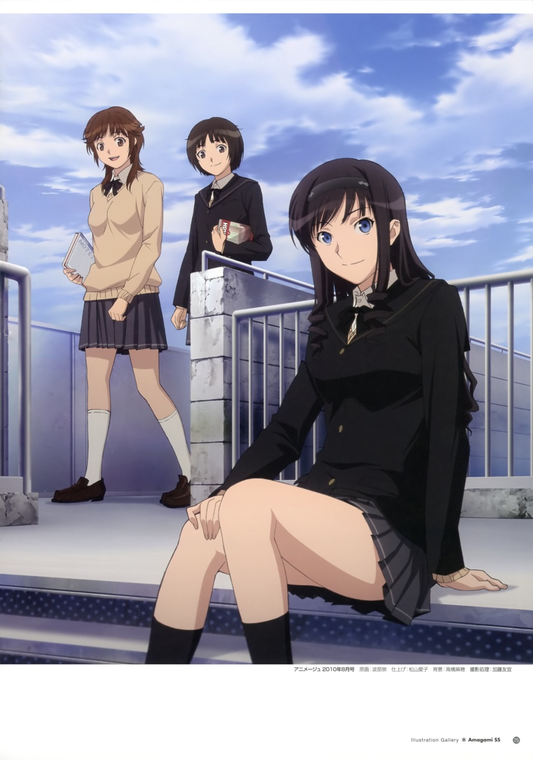 amagami, habe_takashi, morishima_haruka, sakurai_rihoko, seifuku, tachibana_miya