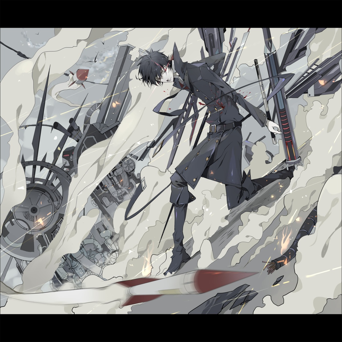 hibari_kyoya, joscomie, katekyo_hitman_reborn!, male