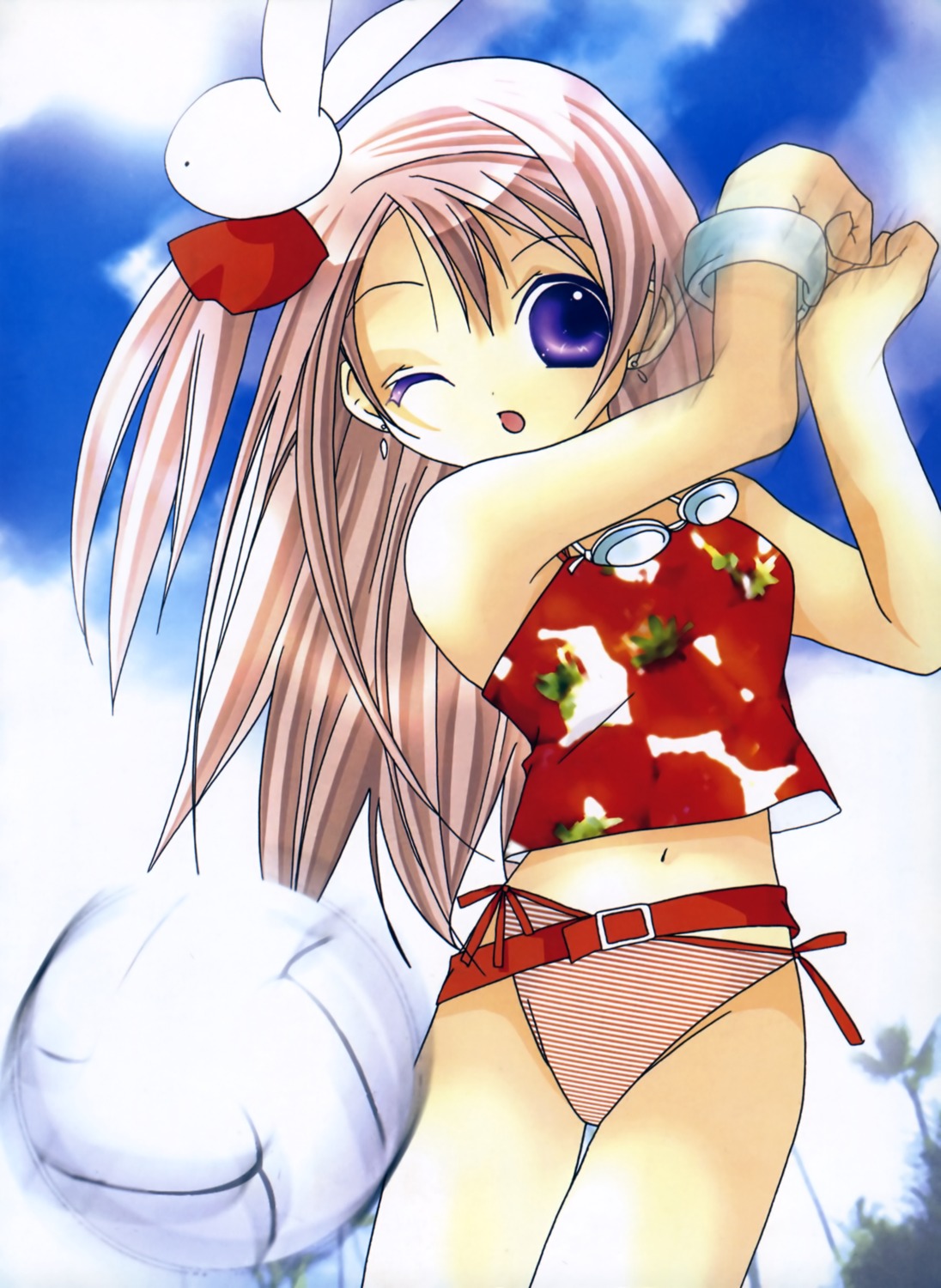 koge_donbo, misha, pita_ten, swimsuits