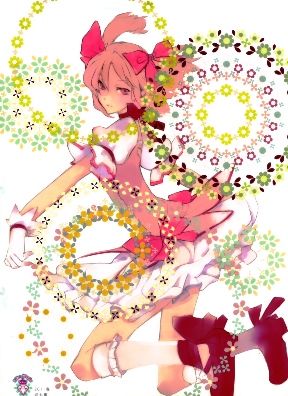 kaname_madoka, kouga_yun, mahou_shoujo_madoka_magica