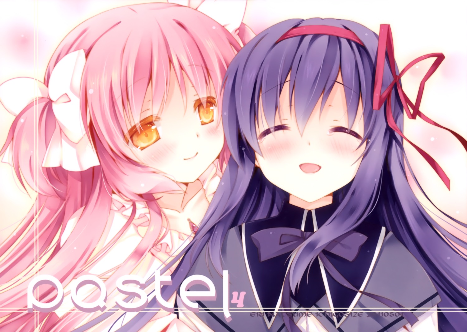 akemi_homura, ichigosize, kaname_madoka, mahou_shoujo_madoka_magica, natsume_eri