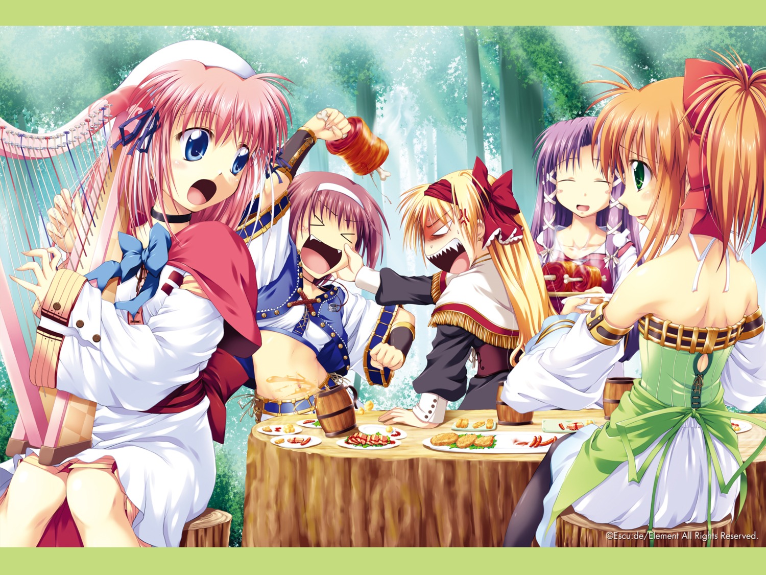 escu:de, murasaki_kajima, verdia_gensoukyoku, wallpaper