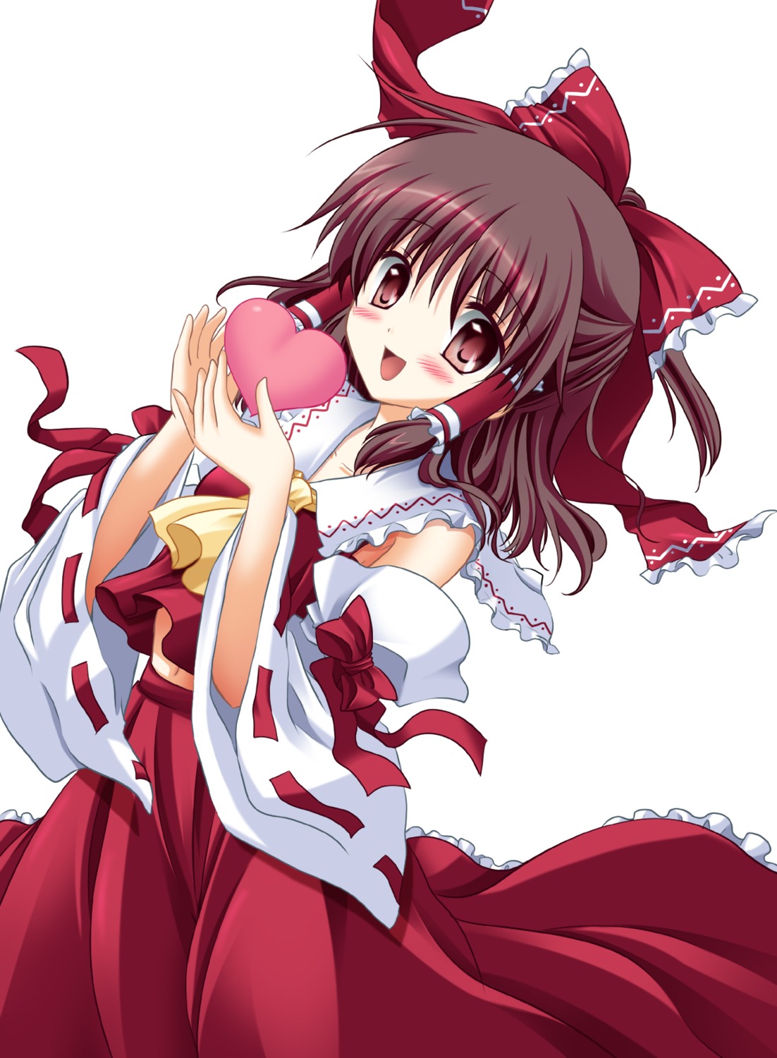 hakurei_reimu, touhou, wata