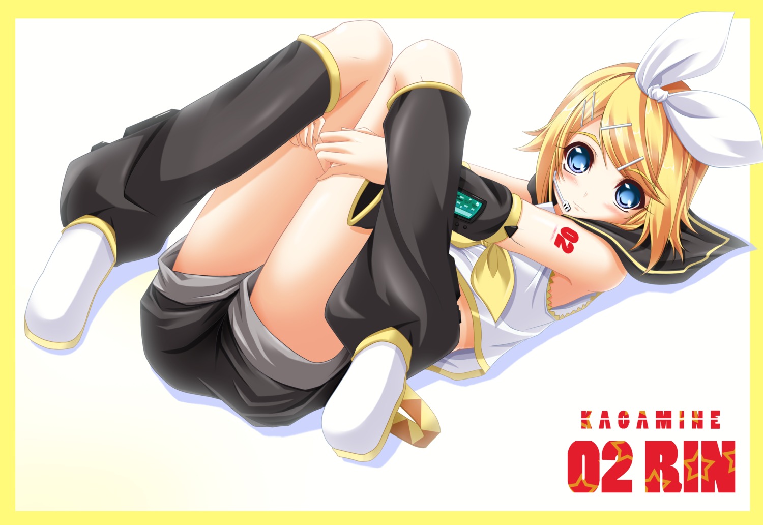 kagamine_rin, vocaloid, wata