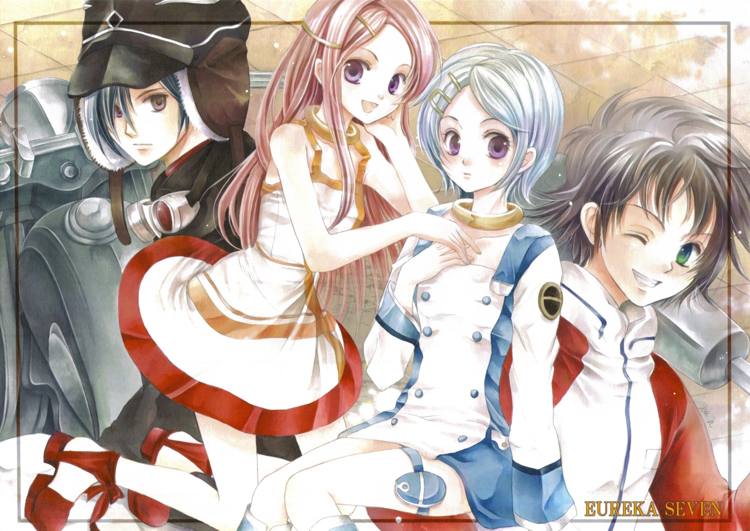 anemone, dominic_sorel, dress, eureka, eureka_seven, garter, renton_thurston