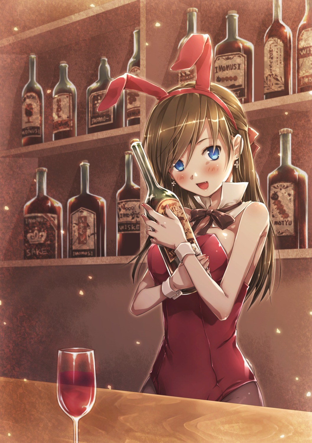 animal_ears, bunny_ears, bunny_girl, imomu, pantyhose