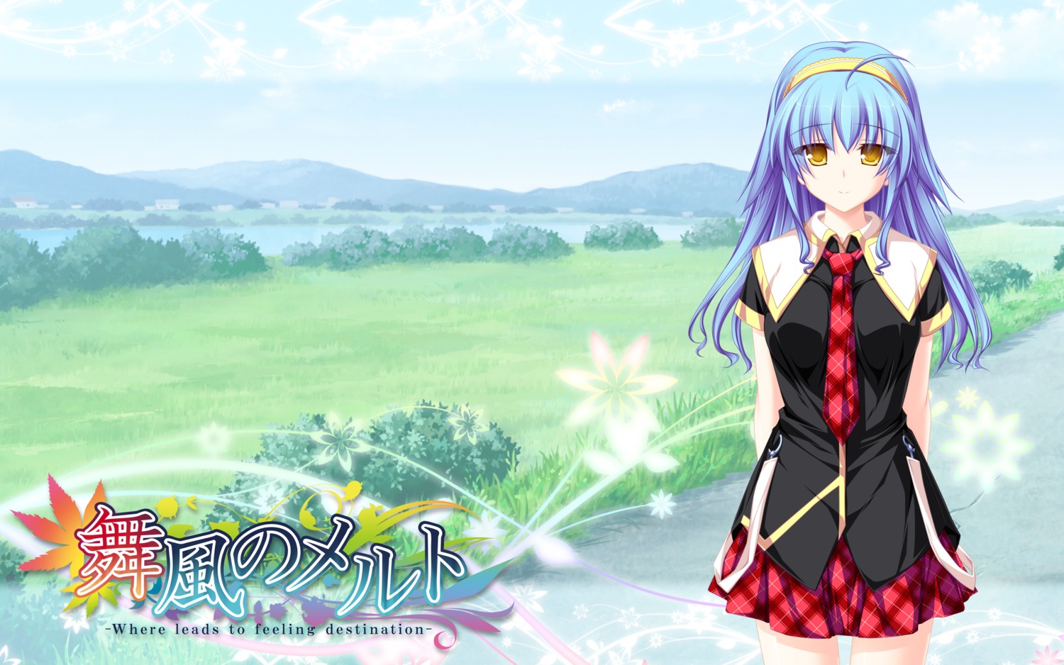 hiiragi_tsukino, maikaze_no_melt, seifuku, tenmaso, wallpaper