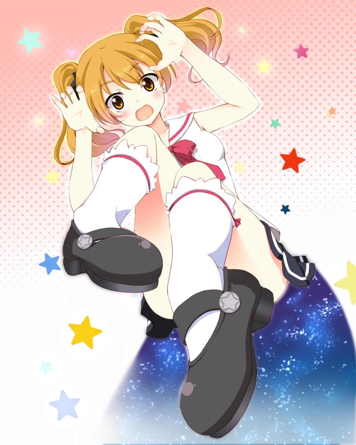 hikaru_(houkago_no_pleiades), houkago_no_pleiades, komone_ushio, seifuku