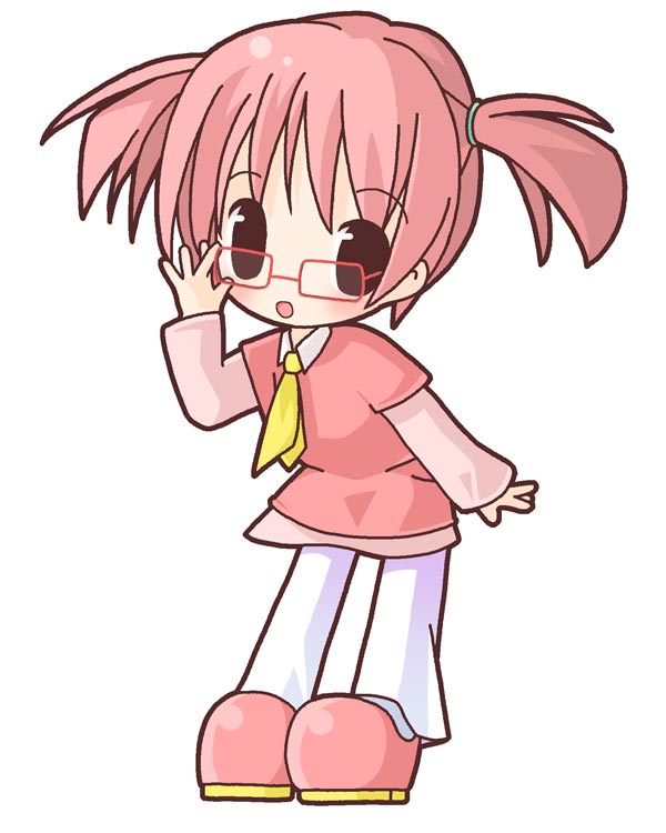 chibi, mascot-chan, megane, mirai