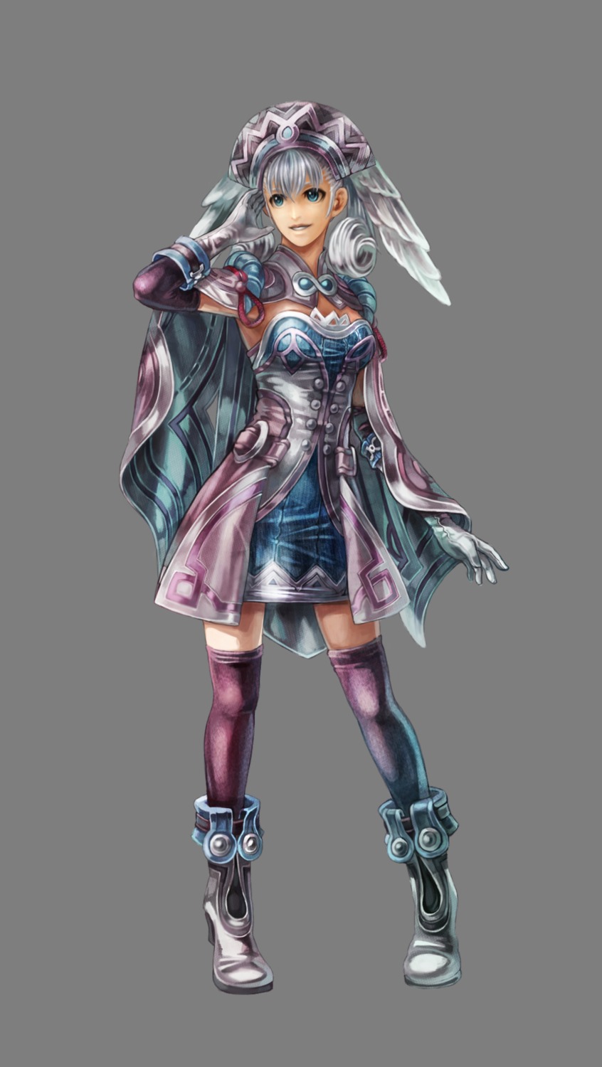melia, monolith_soft, nintendo, thighhighs, transparent_png, xenoblade, xenoblade_(series)