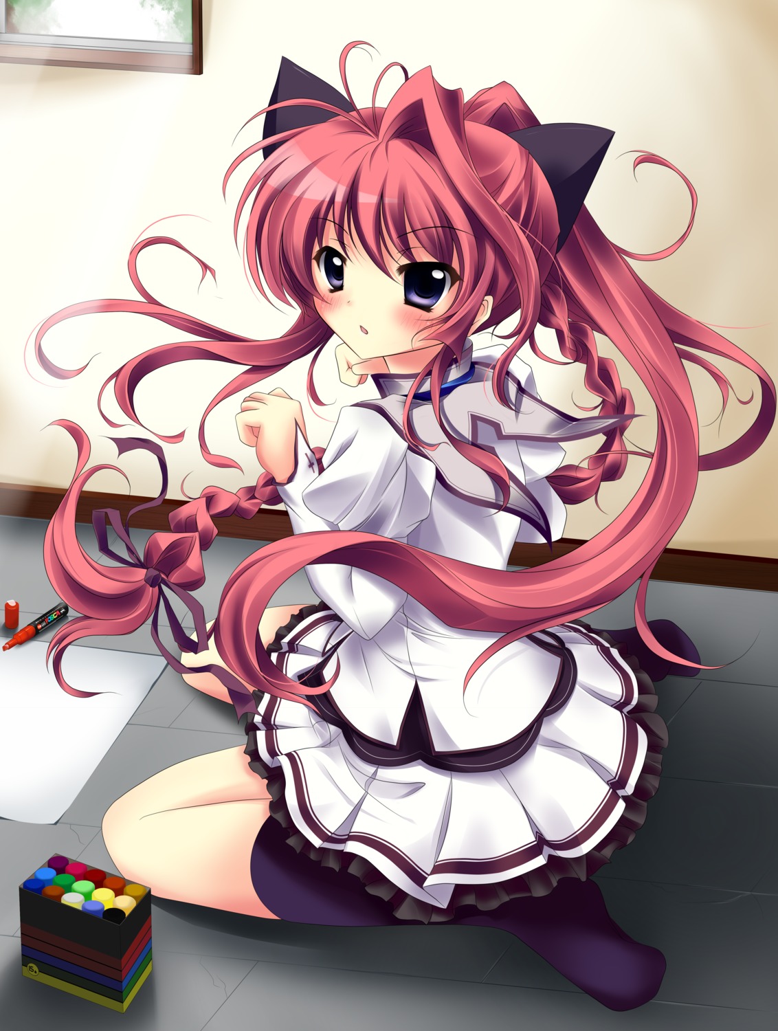 inui_sana, mashiroiro_symphony, seifuku, suemizu_yuzuki