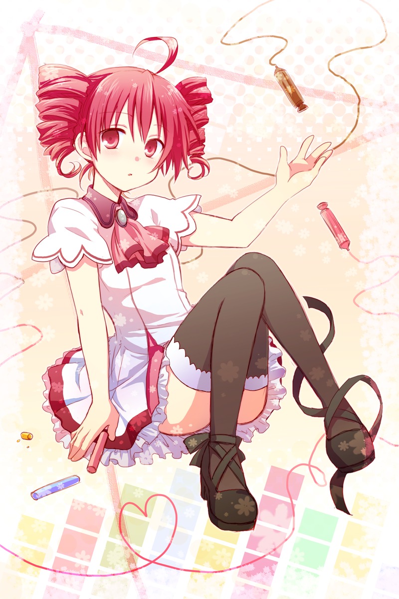 dress, kasane_teto, kousetsu, thighhighs, utau