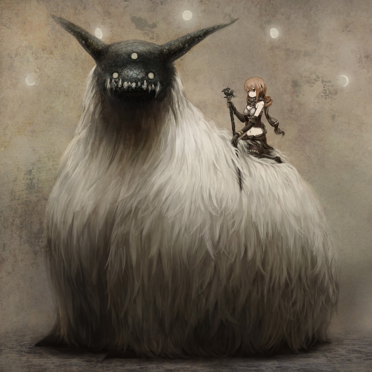 horns, monster, toi