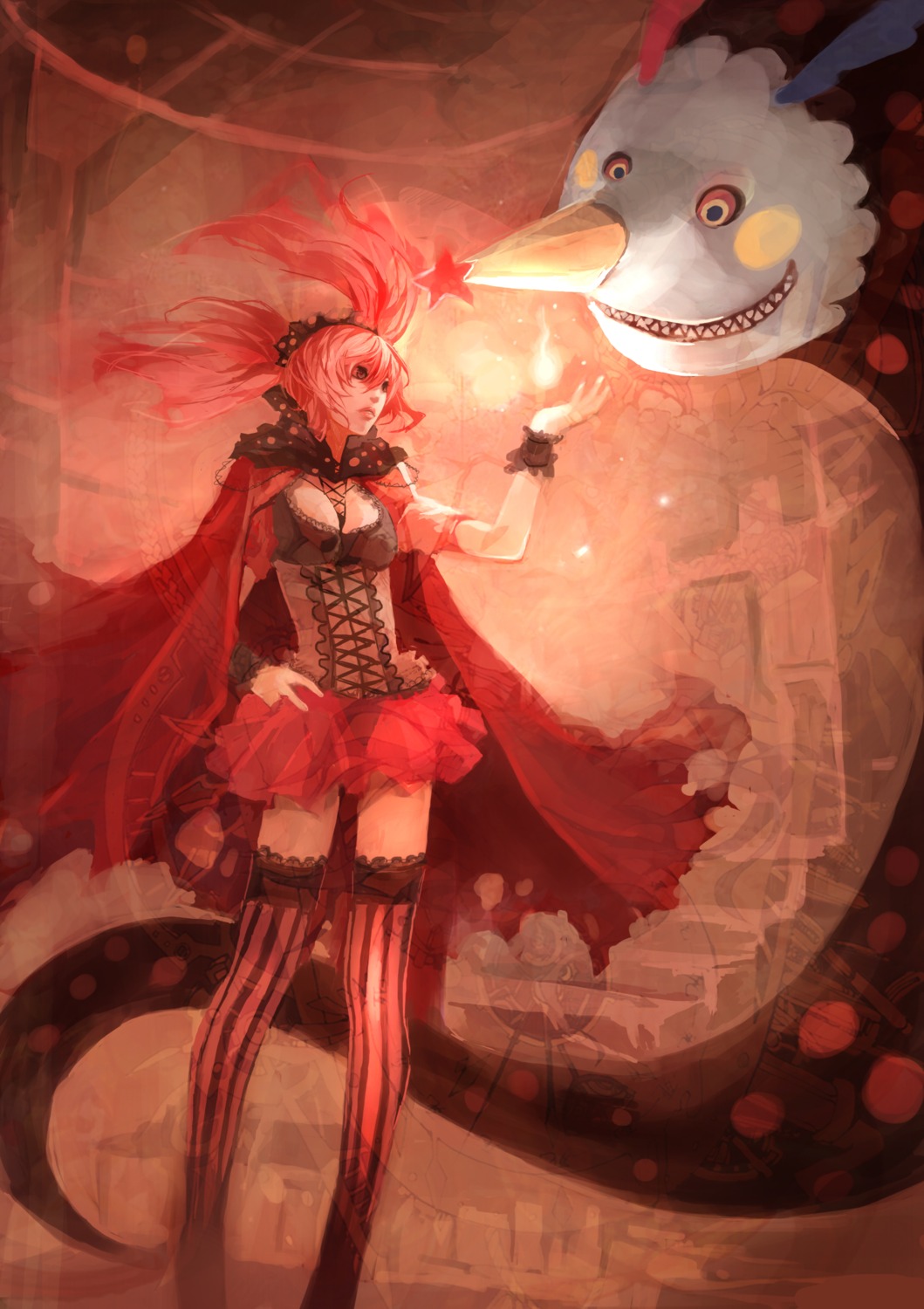 charlotte_(madomagi), mahou_shoujo_madoka_magica, thighhighs, zhuxiao517