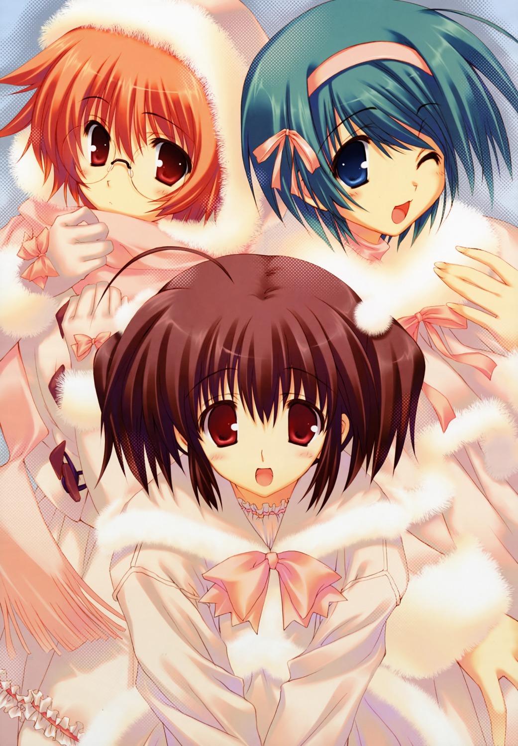 fixed, mitsumi_misato, to_heart_(series), to_heart_2, to_heart_2_another_days, yamada_michiru, yoshioka_chie, yuzuhara_konomi