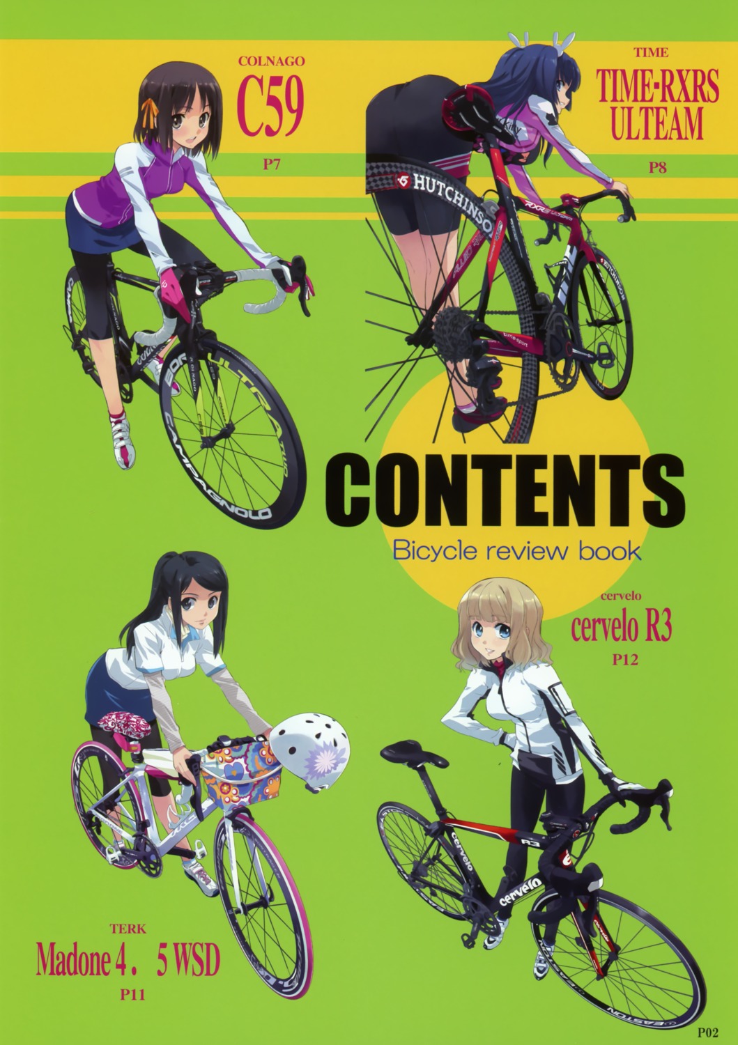 kamikura_fuyune, maiharu_hiromi, matsumoto_noriyuki, minami_kamakura_koukou_joshi_jitenshabu, mori_shiki