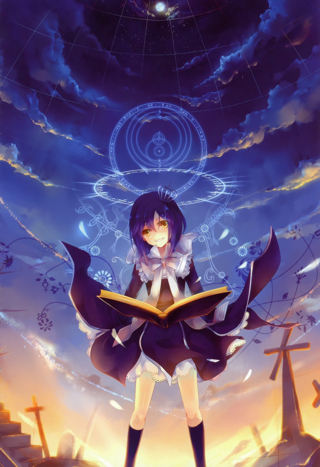 dhiea, dhiea_seville, dress, gothic_lolita, lolita_fashion, moe_shoujo_ryouiki, pause, skirt_lift