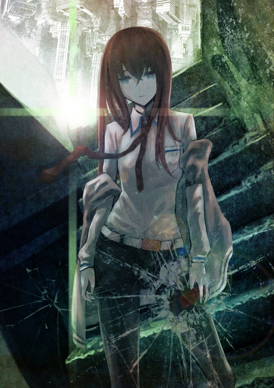 heiyuen, makise_kurisu, steins;gate
