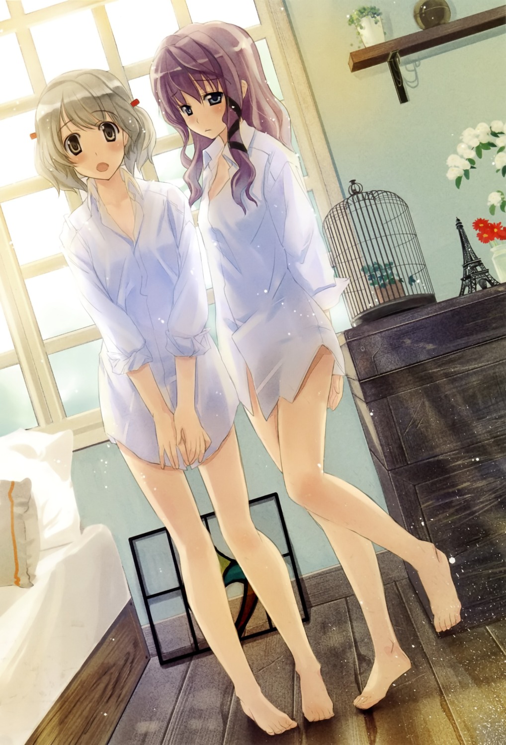 dress_shirt, naruse_chisato