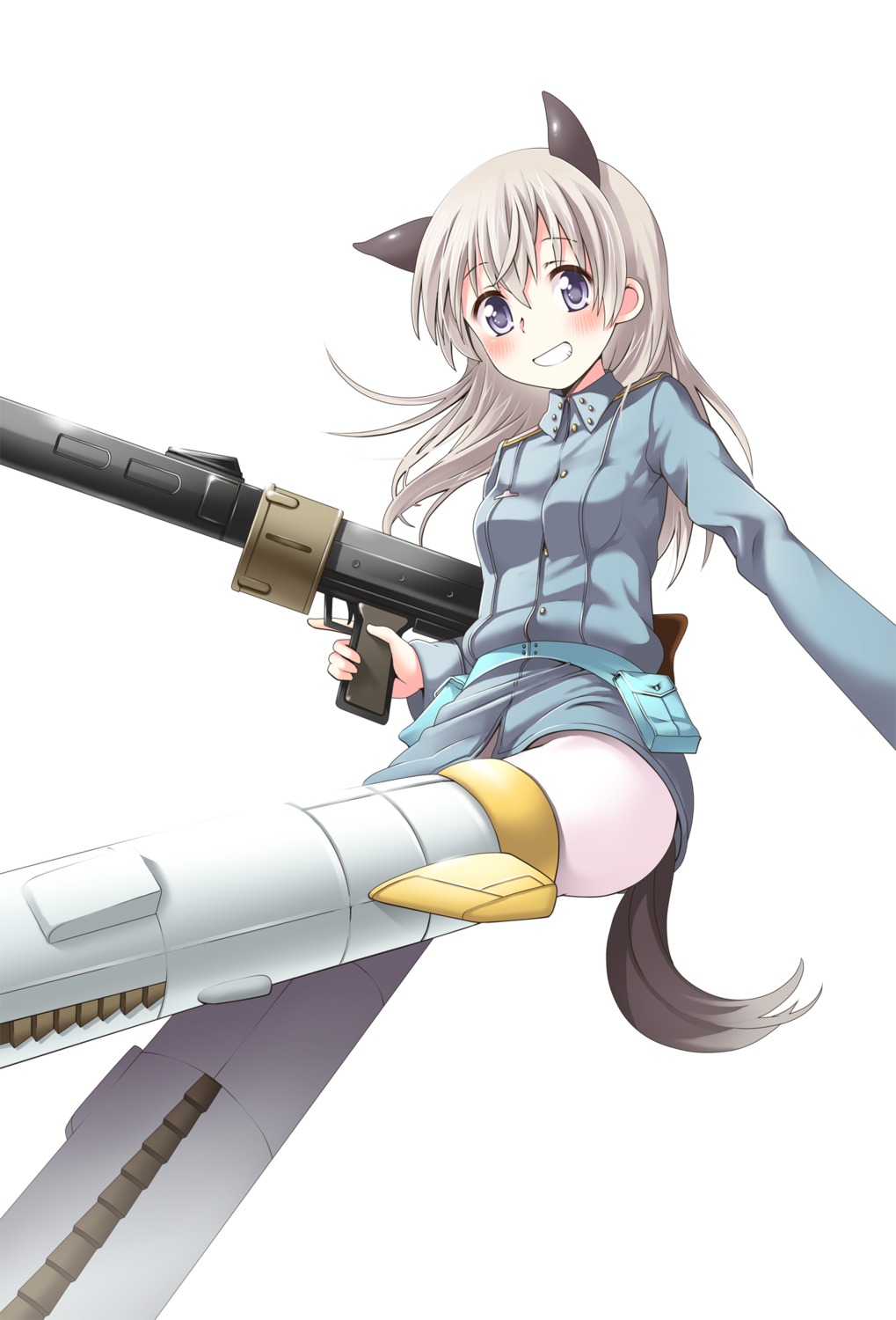 animal_ears, eila_ilmatar_juutilainen, mitsuki_meia, strike_witches, tail