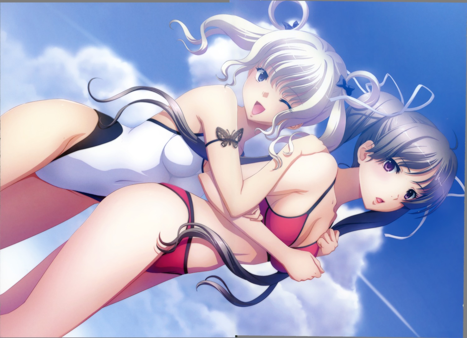 bikini, cleavage, swimsuits, tadano_akira