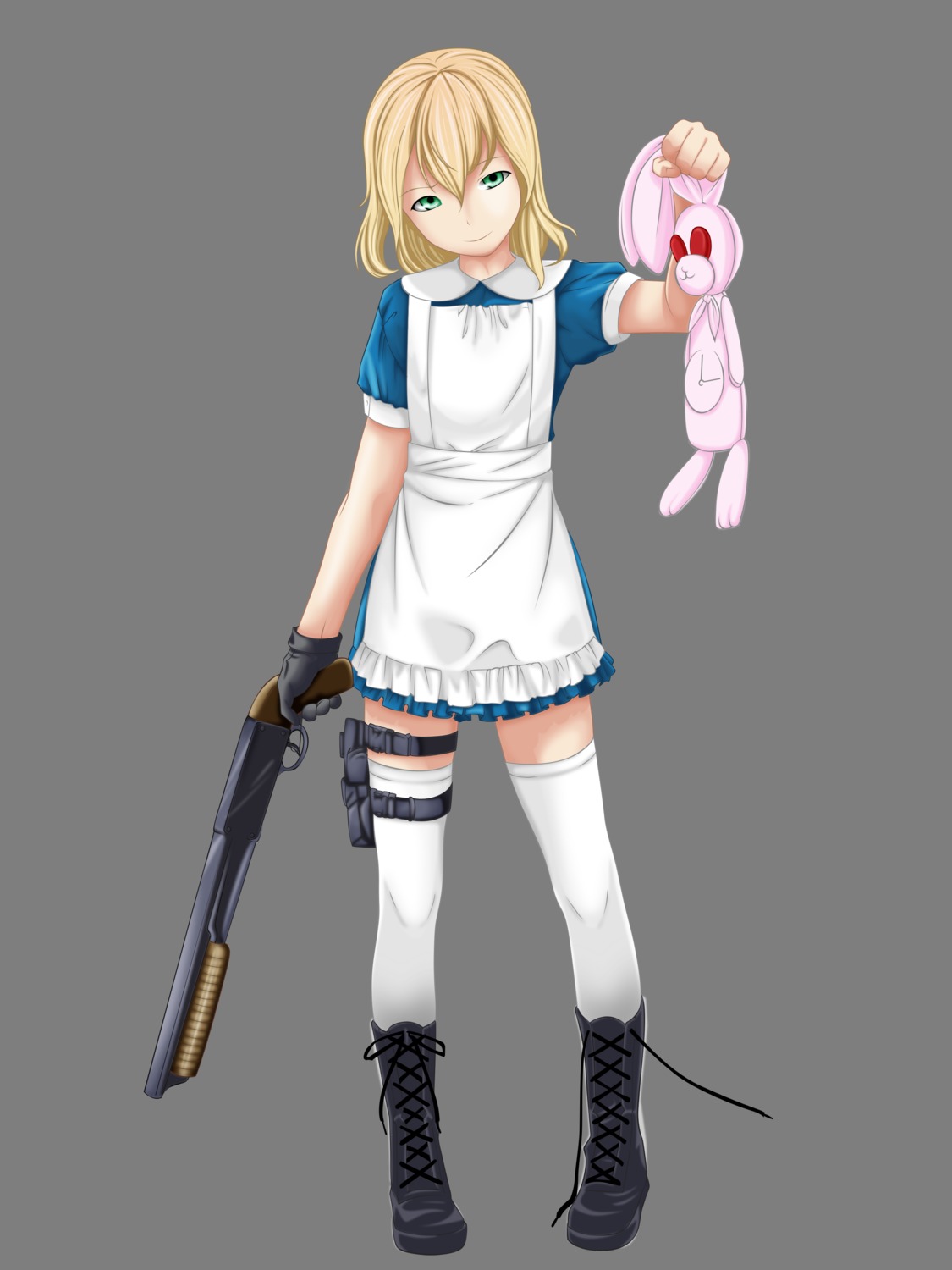 alice, alice_in_wonderland, killermuppet, thighhighs, transparent_png, vector_trace